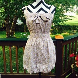 J. Crew Adorable Bubble Floral Dress