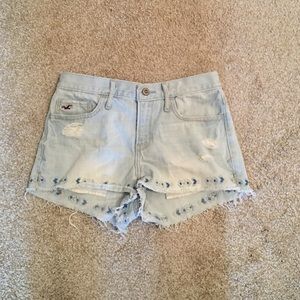 Hollister high rise shorts