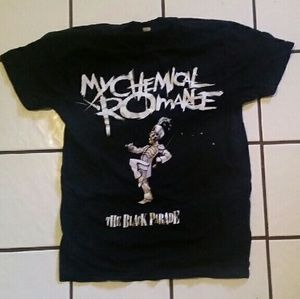 My Chemical Romance band shirt black emo Hot Topic