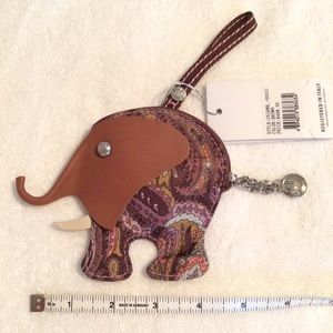 NWT Elephant Keychain