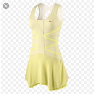Yellow Nike Tennis dress
