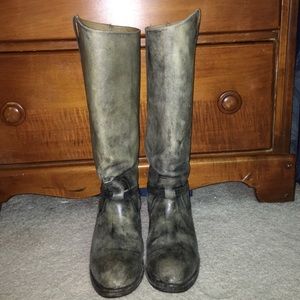 Frye Lindsay Plate Riding Boot