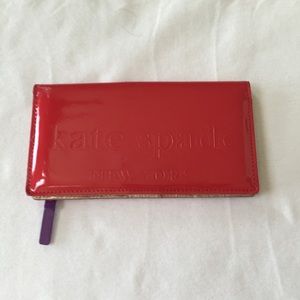 Kate Spade red wallet