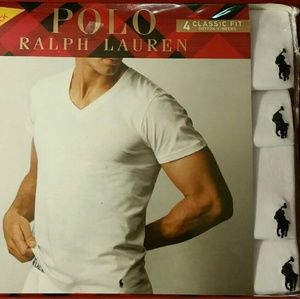 Polo Ralph Lauren 4 Classic Fit Cotton V-neck