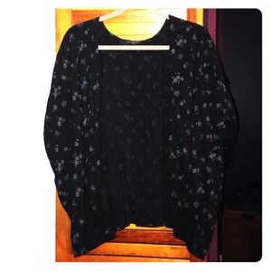 American eagle floral kimono