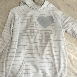 Vs pink long hoodie