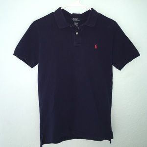 Ralph Lauren Polo XL Kids Navy Red Logo
