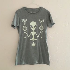 Glow-in-the-dark Alien Tee