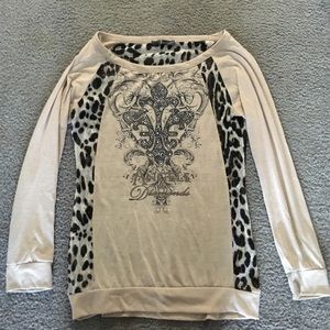 Angels & Diamonds Cheetah Long Sleeve