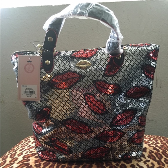 Sequin Red Lips Bag by Juicy Couture - Picture 1 of 4