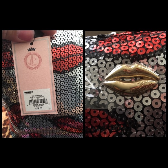 Sequin Red Lips Bag by Juicy Couture - Picture 2 of 4