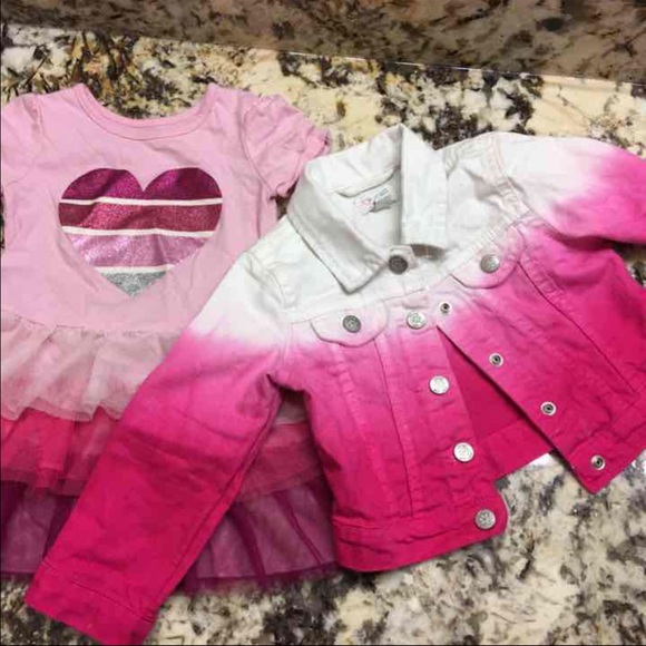 2T pink set