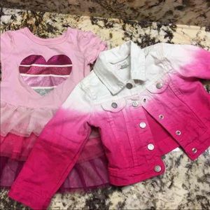 2T pink set