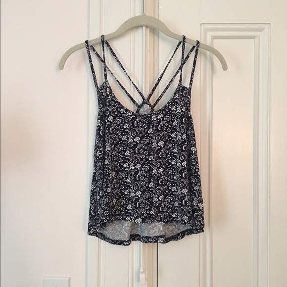 Floral crop top
