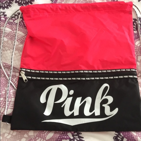 PINK Victoria's Secret Handbags - Pink Victoria secret drawstring bag