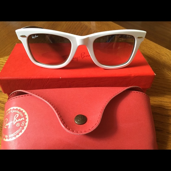 Ray Ban Wayfarers rare print limited edition