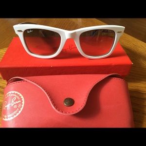 Ray Ban Wayfarers rare print limited edition