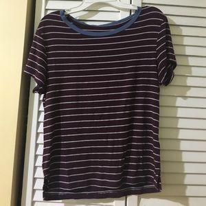 American eagle stripped top