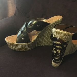 Baby Phat wedge heel sandals