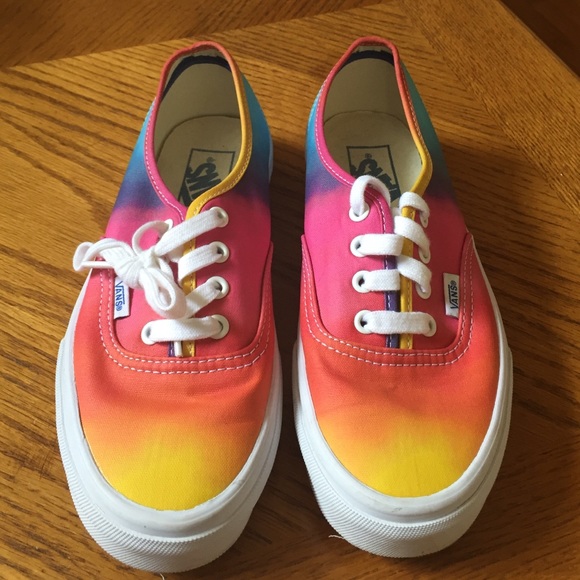 Tie dye vans