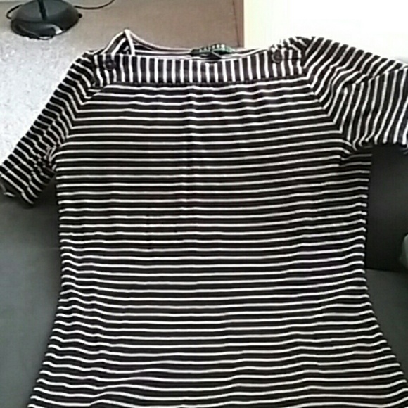 Striped 100% cotton Ralph Lauren top