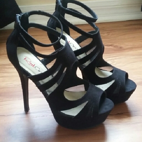 Black heels