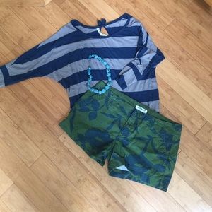 Old navy tropical print shorts