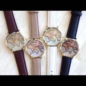 World map watch