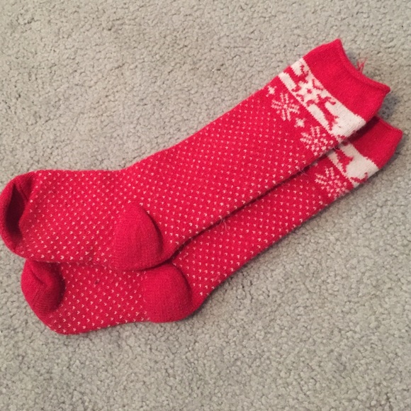 Reindeer socks!