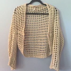 Free People Open Cardigan