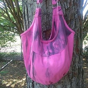 Tie Dyed Hobo  Denim bag