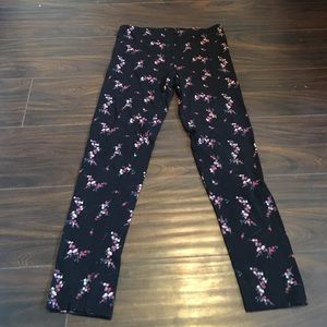 Floral leggings