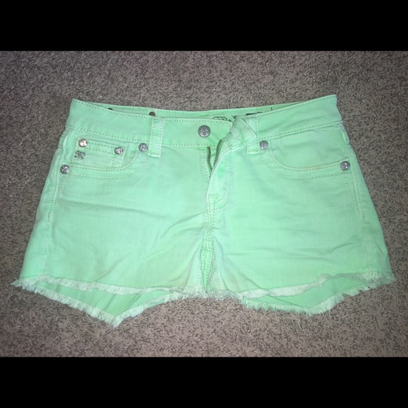 Miss Me like green shorts