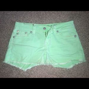 Miss Me like green shorts