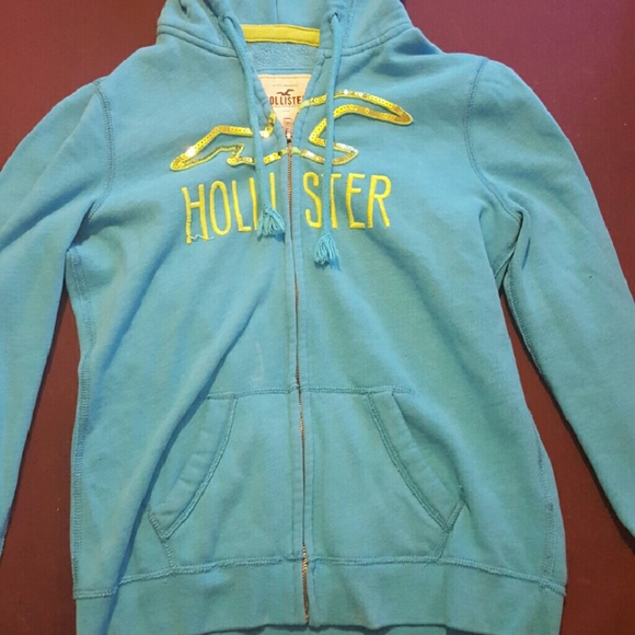 Holister full zip hoodie