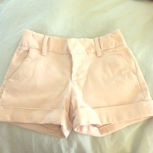 Alice and Olivia Pale Pink shorts