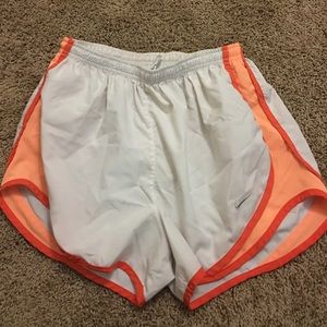 Nike running shorts orange