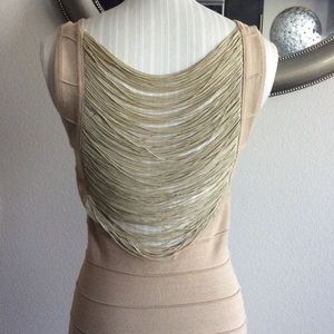 ‼️SOLD‼️Bandage party dress with draped back