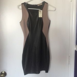 Arden B black fitted dress