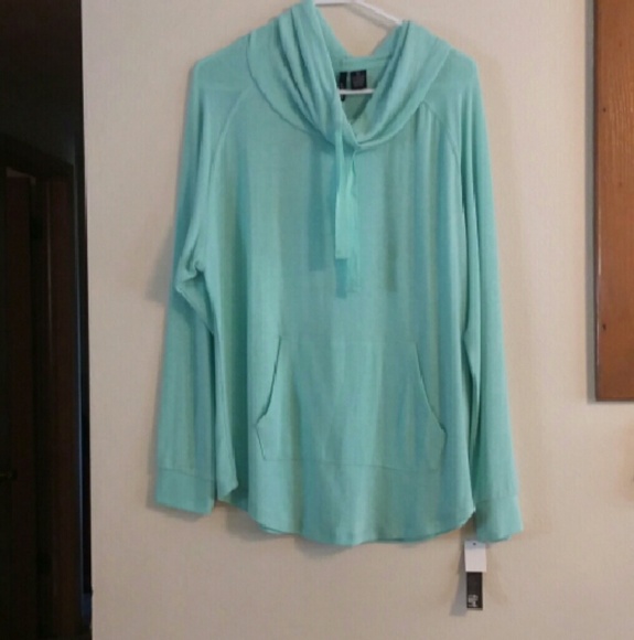 NWT Mint Swoop Neck Sweater