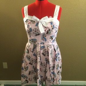 Carnival print dress