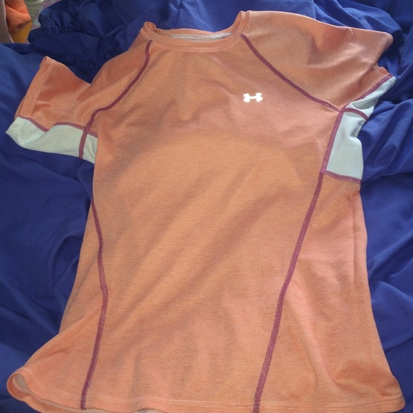 Under armour workout women's shirt.