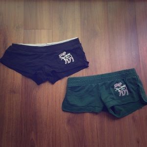Two pair Abercrombie & Fitch shorts