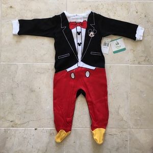 Micky Mouse 1 piece footed