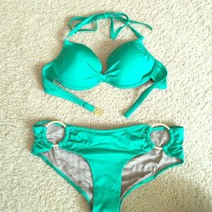 Victoria's Secret Kelly Green Bikini