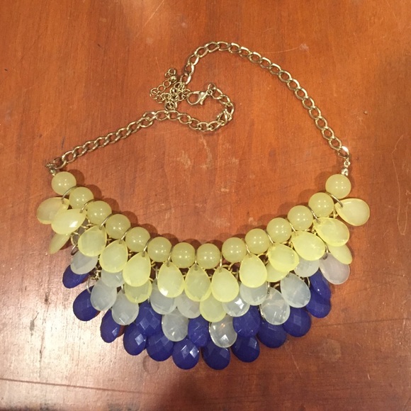 Ombré beaded necklace