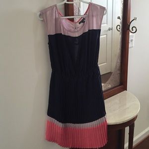 American Eagle Outfitters Open Back Pleated dress