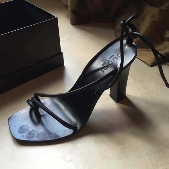authentic Gucci black heels