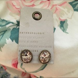 Rosy Anthropologie earrings