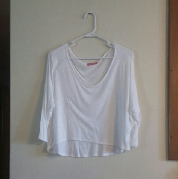 NEVER WORN White Crop Top